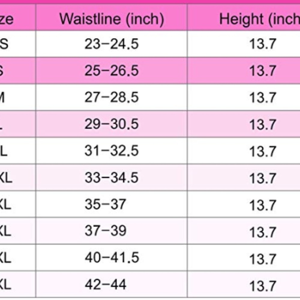 Breathable latex waist trainer color pink - Picture 7 of 7
